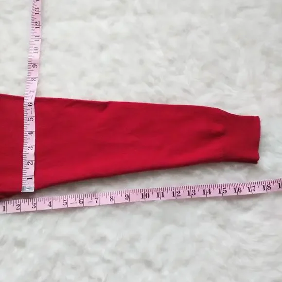 Daniel Bishop Red Merino Wool Sweater Size Large - Picture 4 of 5